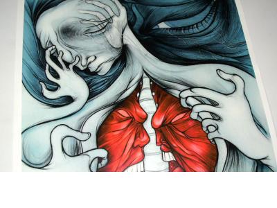 "Tristeza" Digital Prints.